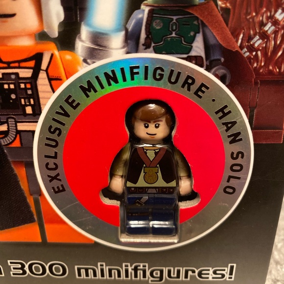 Lego Star Wars Character Encyclopedia with Exclusive Han Solo MiniFigure - Picture 2 of 12